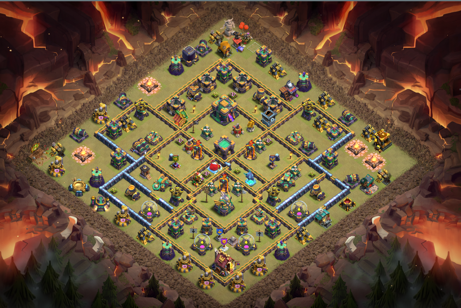 Clash of Clans TH14 War Base